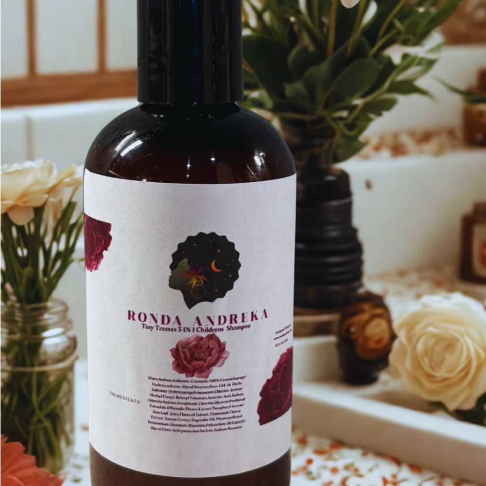 Tiny Tresses 3-in-1 Shampoo - Black